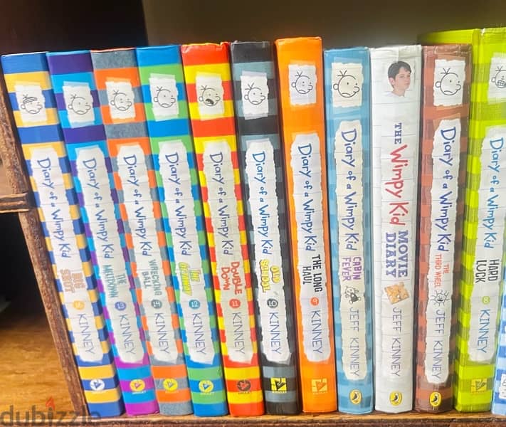 9 hard bound “Diary of the Wimpy Kid” collection /children books 2