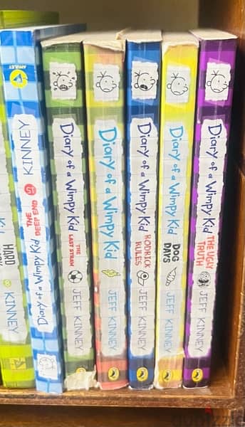 6 diary of the wimpy kid books collection / children books 2