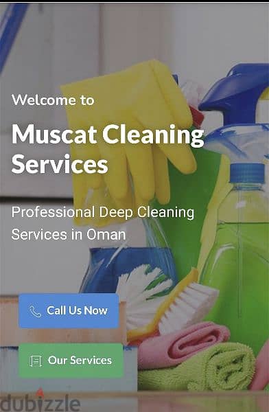 w Muscat house cleaning service. we do provide all kind of cleaner . 4