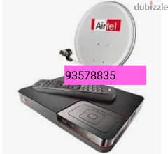 All satellite dish receiver sale and fixing Air tel Arabic All Dis 0