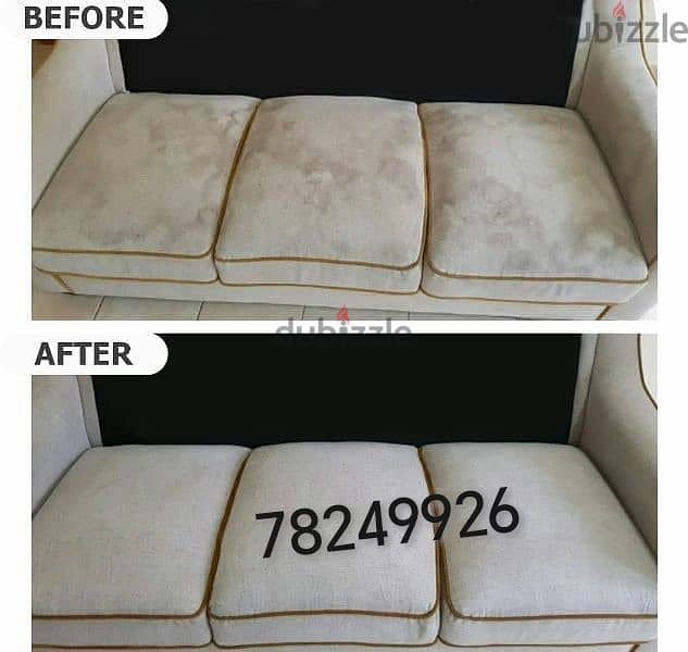 Professional Sofa/ Carpets / Metress/ Cleaning Service Available musct 15