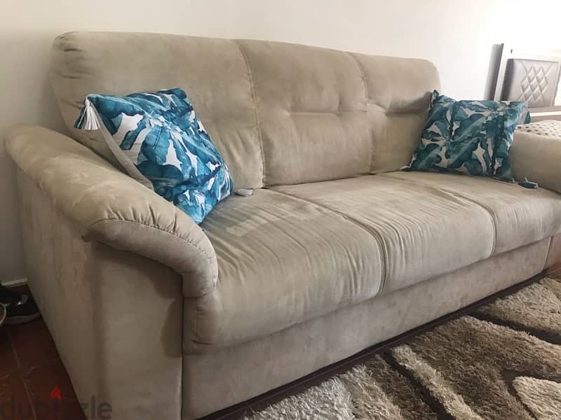 sofa set  from home centre for sale 3