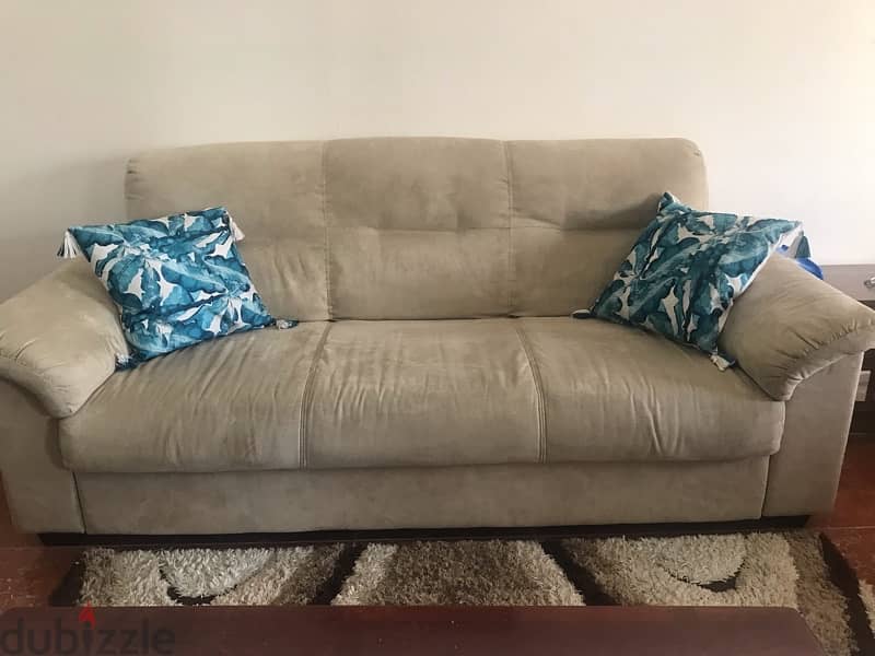 sofa set  from home centre for sale 5