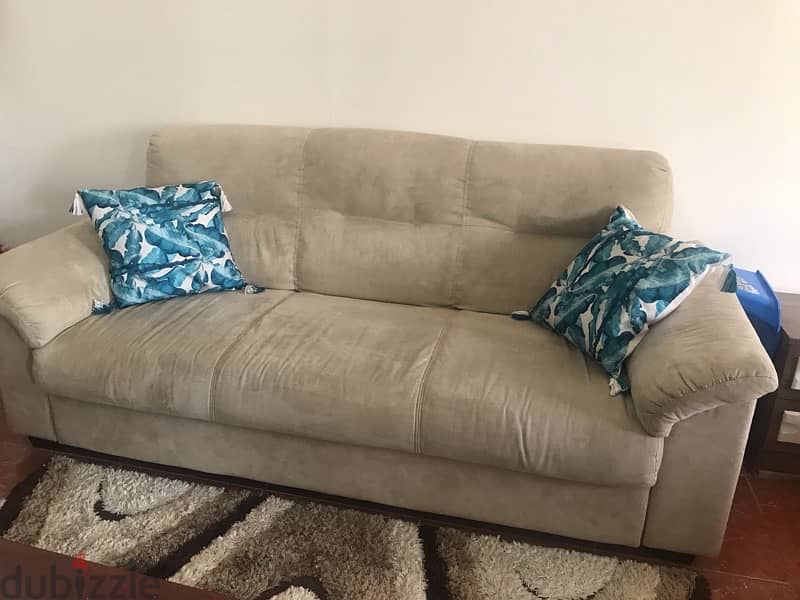 sofa set  from home centre for sale 6