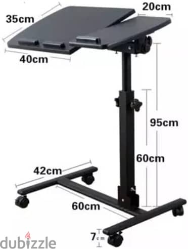 Computer floor folding desk stand (Brand-New) 1