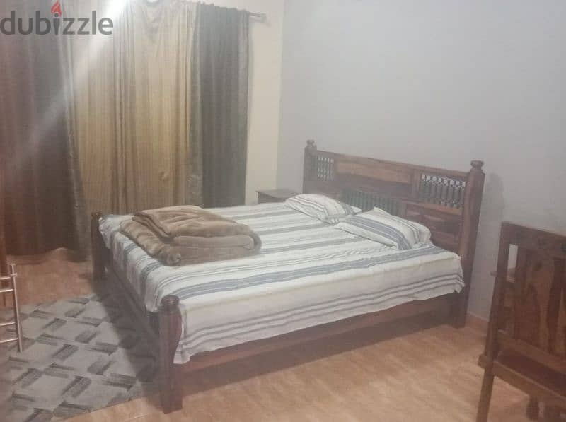 Best Fully Furnished Master Bedroom in Madiant Qaboos next Oasis Mall 0