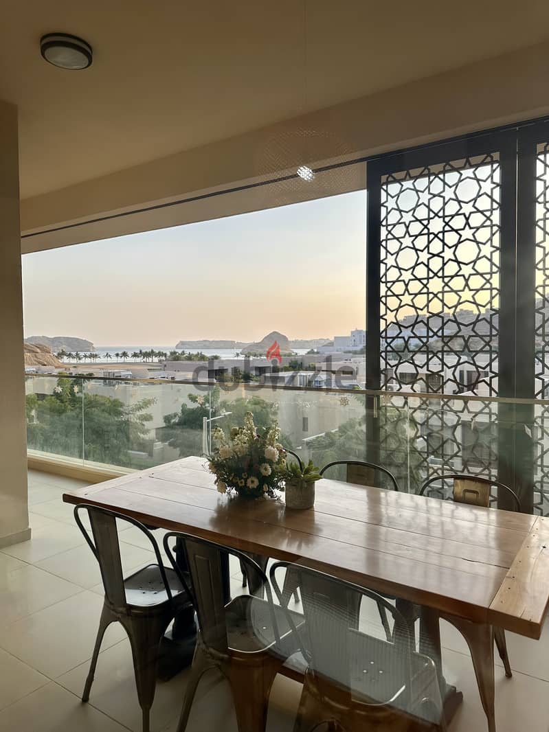 Premium 2 bedroom sea view apartment in Muscat Bay 8