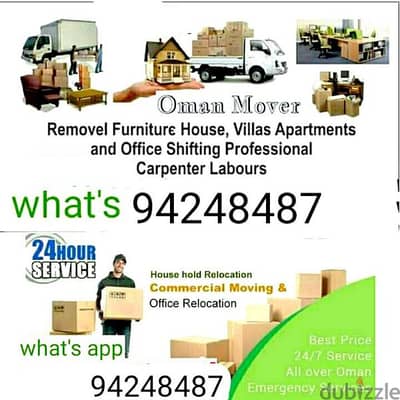 Oman Movers & Packers House shifting Office shifting good service