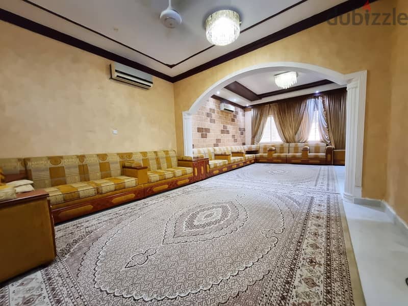 Amazing 5+1BHK Furnished Villa For Rent in Al Amerat PPV187 2