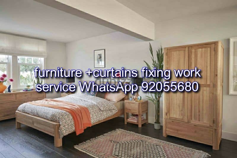 carpenter/furniture,ikea fix,repair/curtains,tv wallpaper fix 1