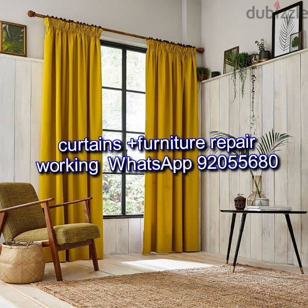 carpenter/furniture,ikea fix,repair/curtains,tv wallpaper fix 2