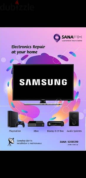 SONY SAMSUNG LG SMART NORMAL LED LCD TV RAPAIRING 2