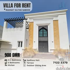 Luxurious 5+1 BR Villa in MQ فيلا راقية في مدينة السلطان قابوس