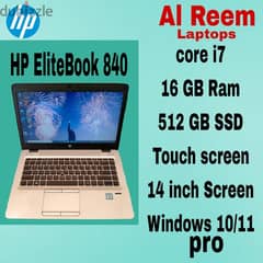 HP TOUCH SCREEN CORE I7 16GB RAM 512GB SSD 14 INCH TOUCH SCREEN