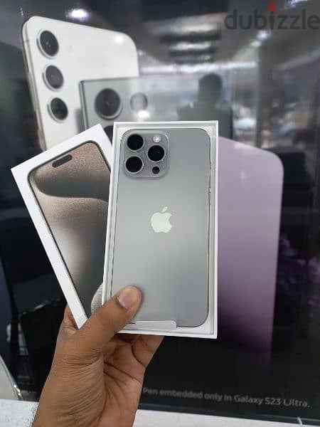 iPhone 15 Pro Max Natural Titanium 5 Month used only. 5