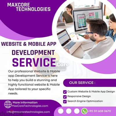 Mobile app development Website development website design+923016986399