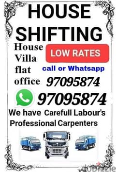 Wo House office villa shifting Packers transport furniture fixing and