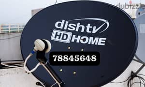 dish Airtel pakast New satellite fixing