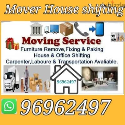 Mover and packer House shifting office villa transport service