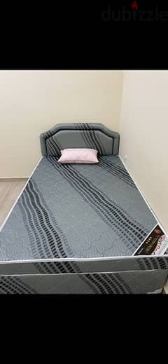 Single bed 120x200 size