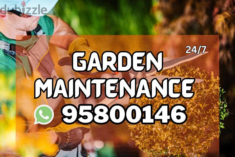 Garden maintenance/Cleaning,Tree Trimming, Plants Cutting,Soil 0