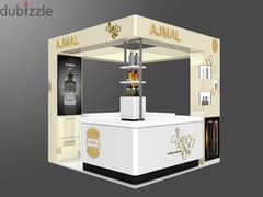 We make Stall, Kiosks, Display Counter for different events.