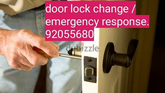 lock door open/door repair/Carpenter/locksmith/electrician work/ikea