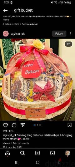 Beautifull Gift baskets available 0