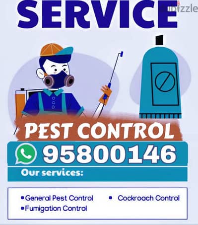 Pest Control services all over Muscat, Bedbugs, insect,Cockroaches,etc