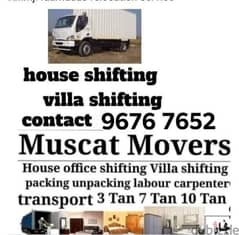 house shifting Musact movers Packers furniture fixing good service