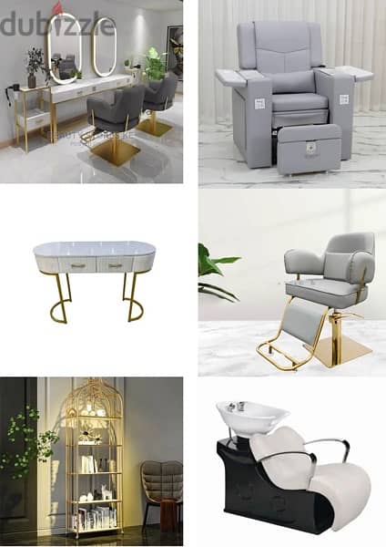 Luxury Salon Suite: Complete Furnishing Set" 1