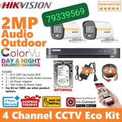 New CCTV camera fixing Hikvision and dava HD camera IP ca 0
