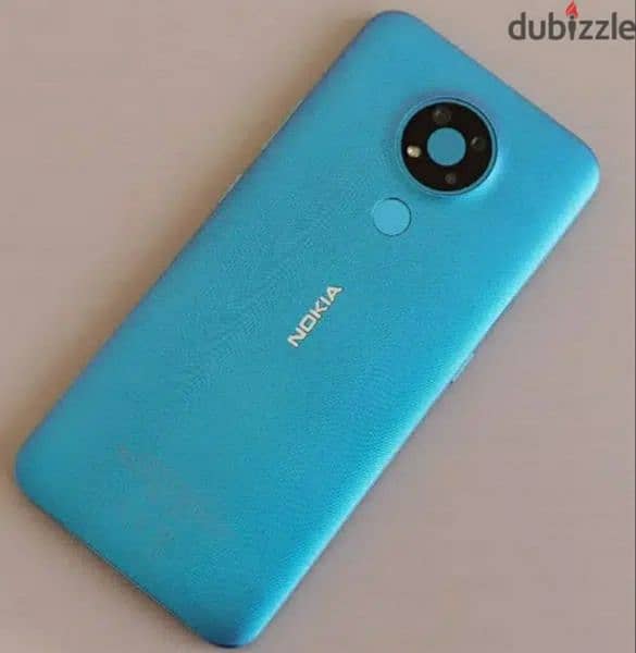 Nokia 3.4 light weight blue colour 2