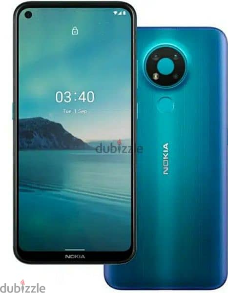 Nokia 3.4 light weight blue colour 3