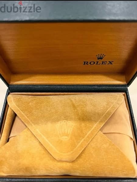 Rolex Oyster Perpetual 6719  Silver Jubilee Bracelet /Gold Bezel . 8