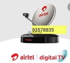 nilesat Airtel Arabsat fixing All satellite dish and 0
