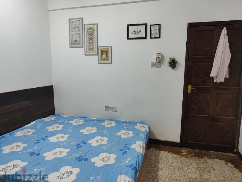FURNISHED BEDROOM FOR RENT IN RUWI NEAR NESTO 4