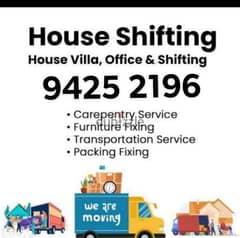 professional House shifting Musact movers Packers furniture fixing