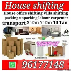 House shiffting office shiffting furniture fixing transport 0