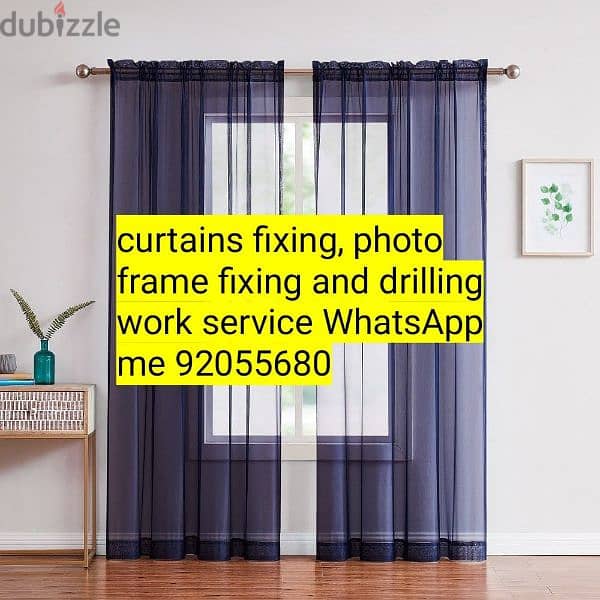 curtains,tv,wallpaper ikea fix work/Carpenter/furniture fix,repair 0