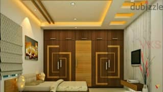 gypsum board and painting and partition interior design jdejej