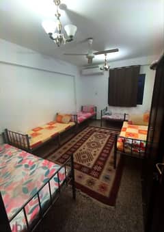 A bed space for daily, weekly and monthly rent