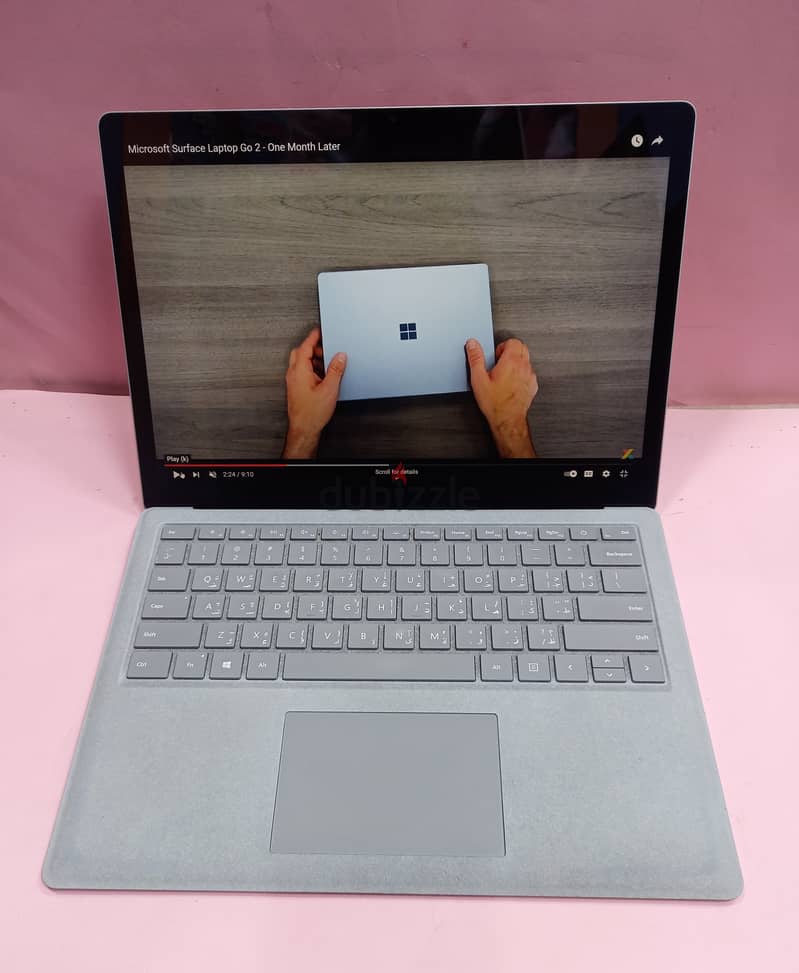 SURFACE LAPTOP 2-TOUCH SCREEN-8TH GENERATION-CORE I7-8GB RAM-256GB SSD 1