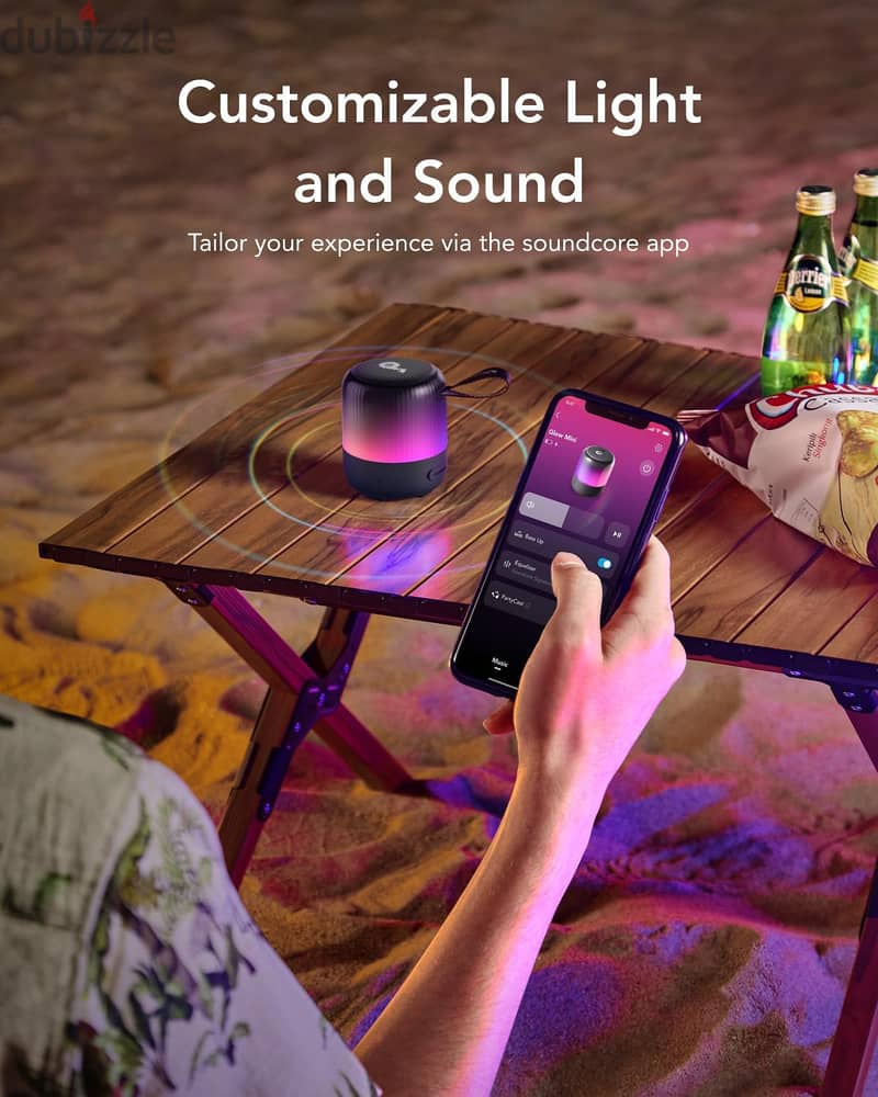 Anker Soundcore Glow Mini 360 Sound and Light Speaker (Brand-New) 1