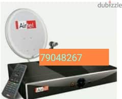 Dish Fixng and setting Airtel nilesat Arabsat Osn