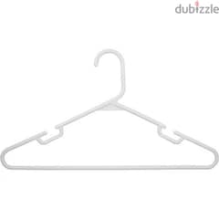 clip hangers and plastic hangers