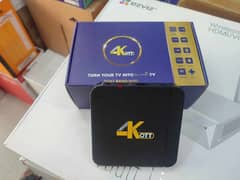 New model 4k android TV Box One year subscription all world tv cha
