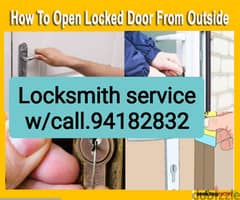 locksmith services provided locks door open fix w/call. 97146514