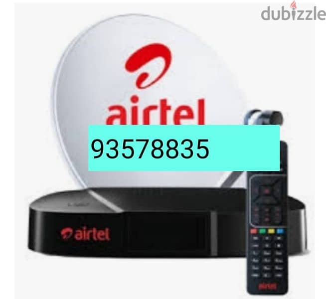 Satellite receiver and Dish antenna installation Nileset DishTv Airtel 0