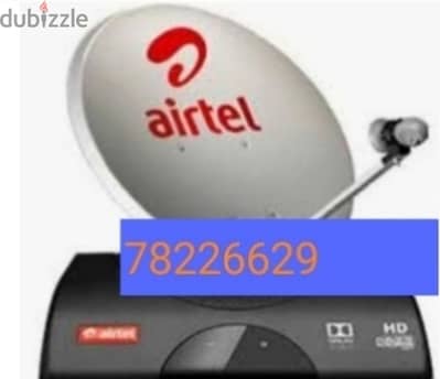 Nilsat arabsat dish Airtel pakast tata saky All satellite